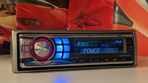 Alpine cde 9881rb mp3 wma - cd,