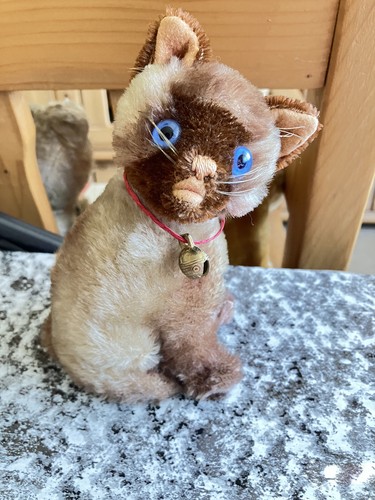 Alte steiff katze siamy - ca., 15