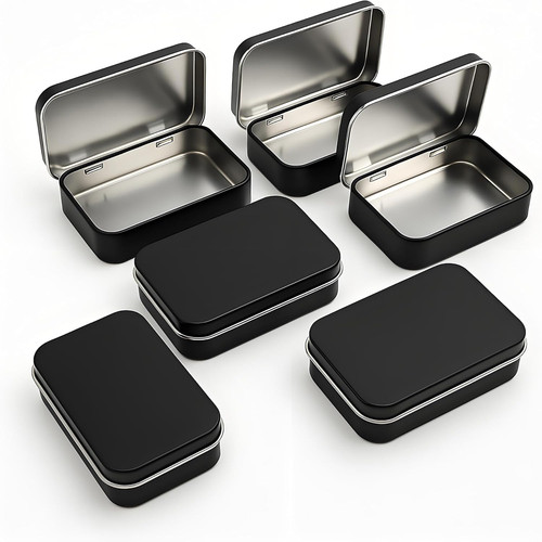 Kleine metall blechdose mit - kleine,