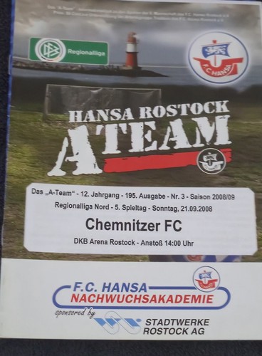 2008 reg nord hansa - reg, fc