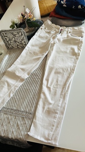 Yigga mädchen jeans weiß - mädchen,