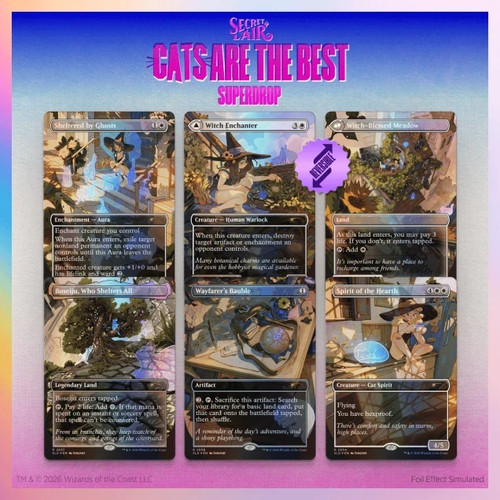 Secret lair mtg - x,
