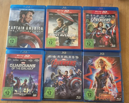Marvel collection blu ray - 3d, +