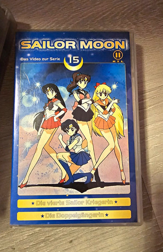 Sailor moon 15 vhs - sailor,