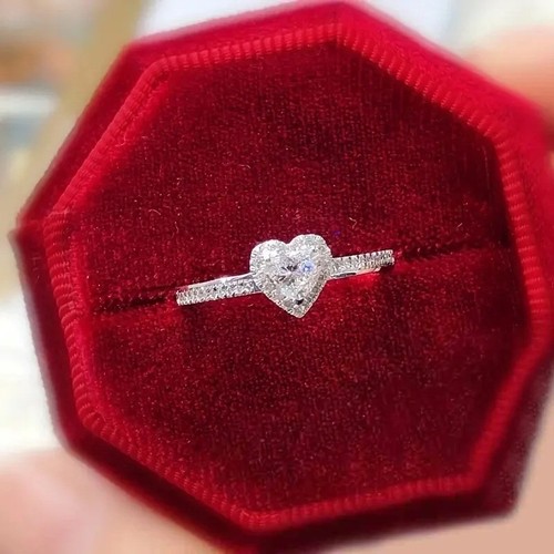 Herz ring silberfarben - ring,