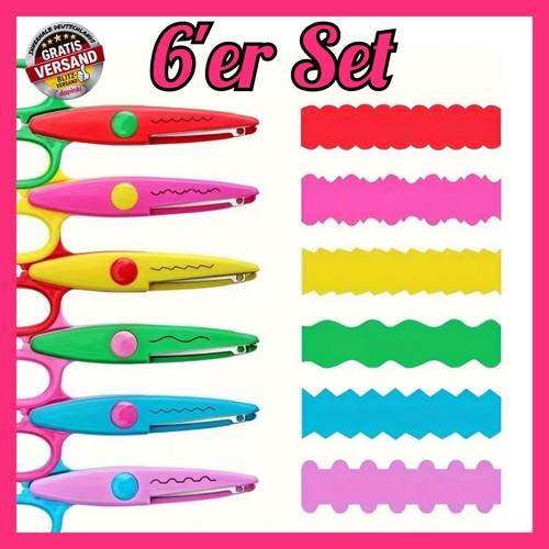 Kinder bastelschere set - kinder,