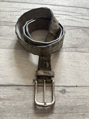 Gürtel aus krokodilleder - aus,