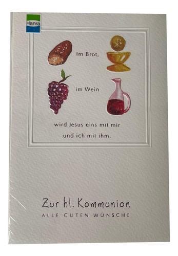 Kommunion geschenkkarte - kommunion,