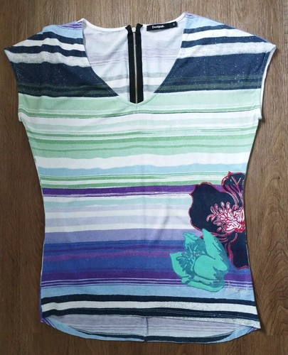Desigual damen sommerbluse mit - desigual,