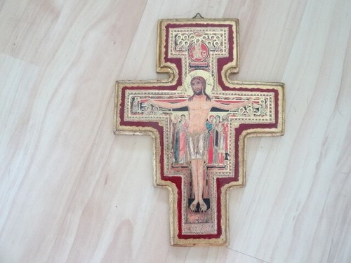 The san damiano crucifix - crucifix,