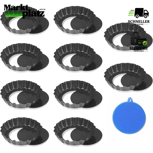 Tarteform stück 10cm - 10,