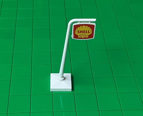 Lego schild shell logo - lego,