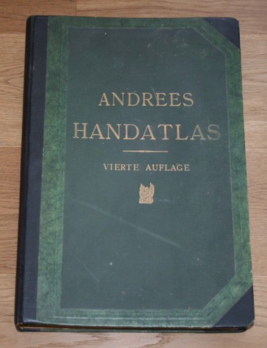 Andrees allgemeiner handatlas - andrees,