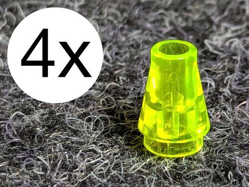 Lego kegel 4589 - kegel, rot
