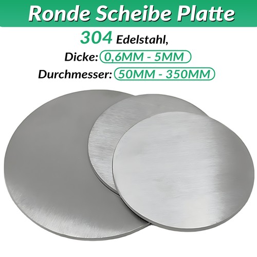 Ronde edelstahl ronden v2a - ronde,