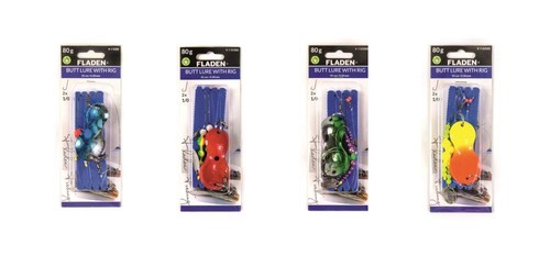 Fladen butt lure - butt, pearl