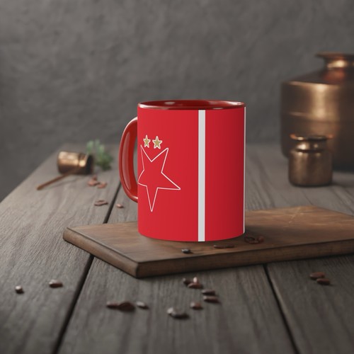 Crvena zvezda tasse - crvena,