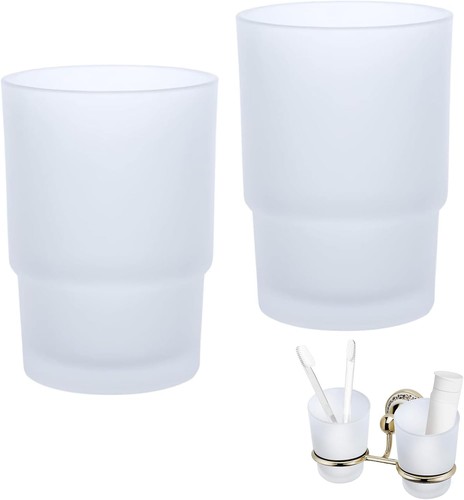 Stück glas zahnputzbecher - stück,