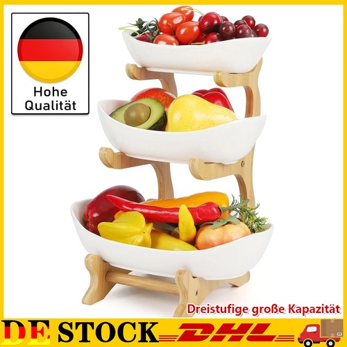 Stöckig obstkorb etagere - 3,