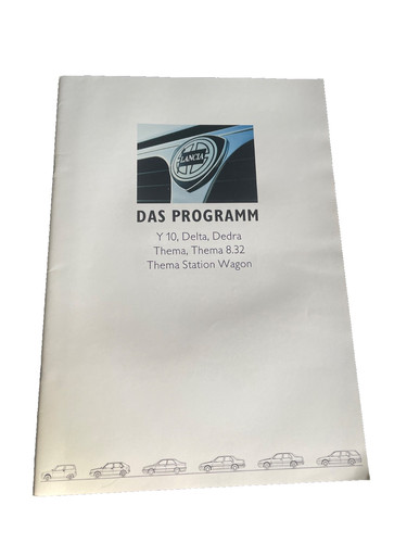 Prospekt brochure lancia das - brochure,