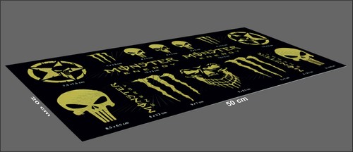 16er set skull legion - 16er,