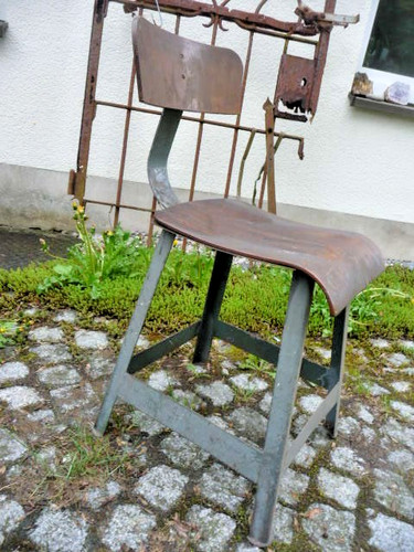 Industriestuhl art deco mit - deco,