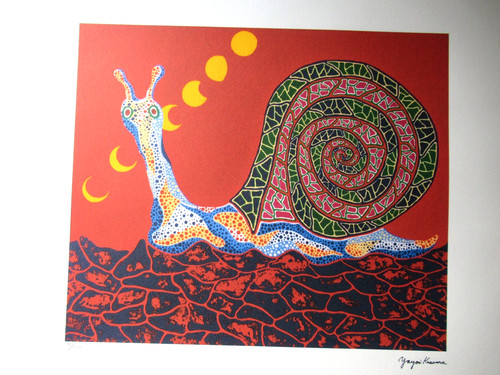 Yayoi kusama lithographie - kusama:,