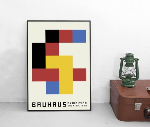 Poster bauhaus ausstellung - poster,