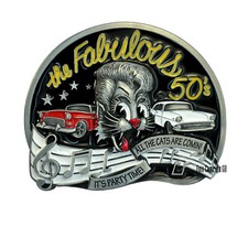 50s rockabilly gürtelschnalle - 50s,