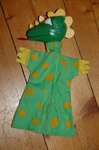 Hochwertige handpuppe drache - hochwertige,