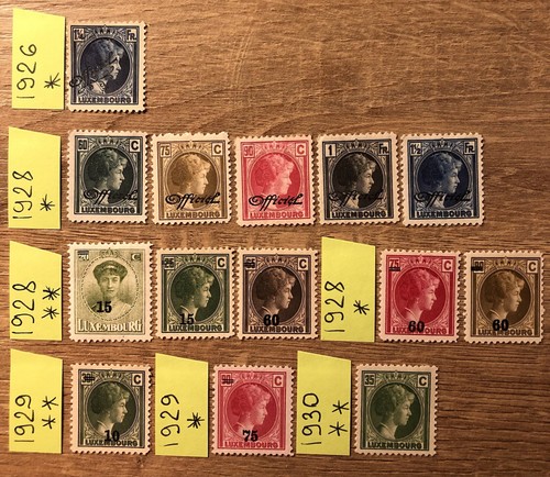 Briefmarken luxemburg - briefmarken,