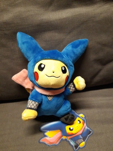 Pikachu greninja poncho - pikachu,