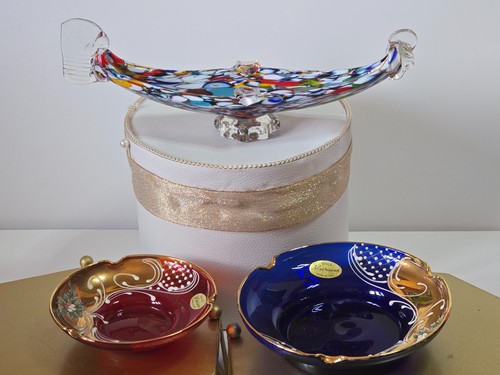 Murano glas schale - murano,