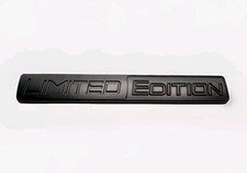 Limited edition metall - 3d,