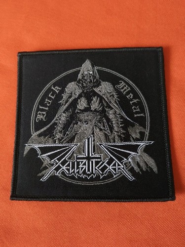 Hellbutcher black metal patch - hellbutcher,