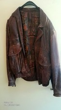 Antik lederjacke - antik,