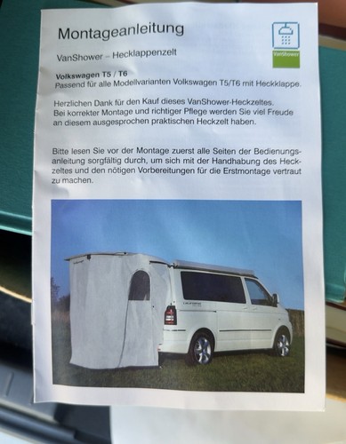 Vanshower heckzelt travel für - travel,