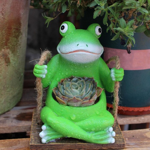 Schaukelfrosch blumentopf zum - schaukelfrosch-blumentopf,
