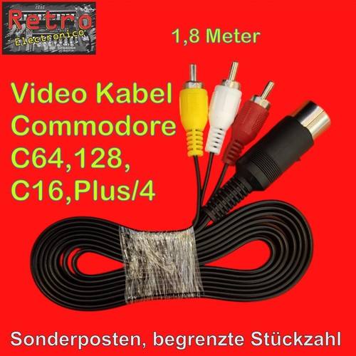 Monitor video kabel - kabel, c64
