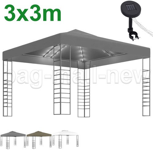 3x3m garten pavillon - garten, solar