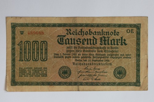 217 reichsbanknote 1000 - reichsbanknote,