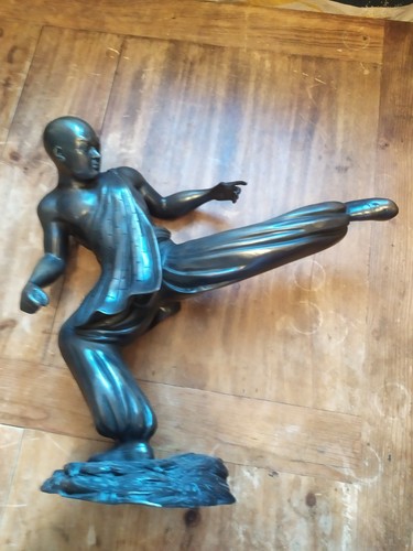 Figur messingfigur shaolin - messingfigur,