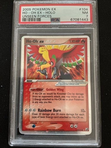 Pokemon karte 104 115 - karte, ho-oh