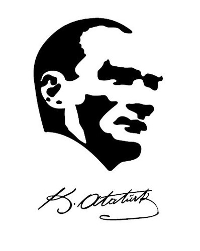 Atatürk portre unterschrift - atatürk,