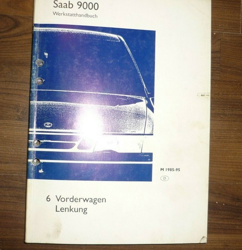 Saab 9000 werkstatthandbuch - ,