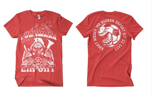 Kniet nieder erfurt shirt - nieder,