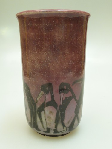 Sevres vase keramik pinguin - vase,