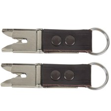 2x Halsband Krokodilklemmen