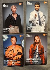 4 Autogrammkarten Dr. Nice