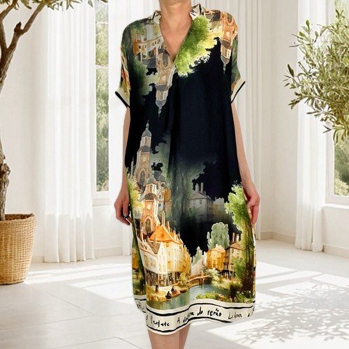 Italy oversize sommerkleid - oversize,